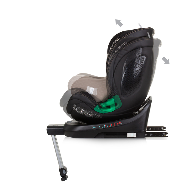 Chipolino MAXIMUS I-SIZE 40-150 cm ISOFIX 360 Περιστρεφόμενο Κάθισμα αυτοκινήτου macadamia STKMM02403MA