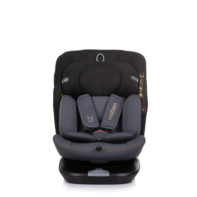Chipolino Car seat I-SIZE 40-150 cm ISOFIX 360 "MOTION" obsidian STKMOT02401OB