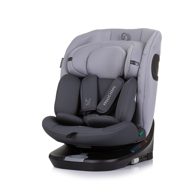 Chipolino Car seat I-SIZE 40-150 cm ISOFIX 360 "MOTION" granite STKMOT02402GN