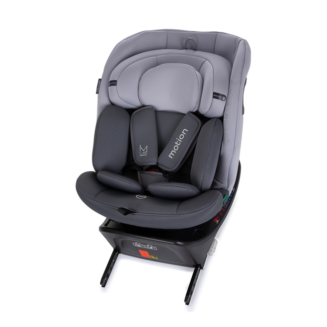 Chipolino Car seat I-SIZE 40-150 cm ISOFIX 360 "MOTION" granite STKMOT02402GN