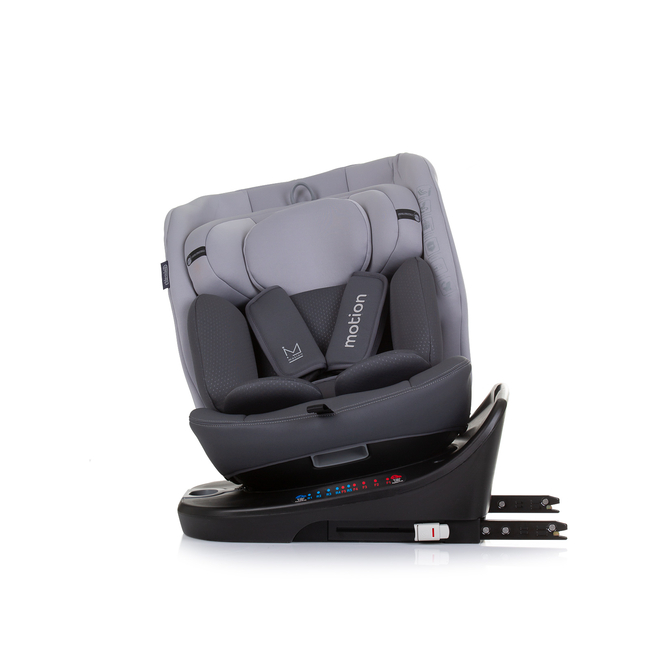 Chipolino Car seat I-SIZE 40-150 cm ISOFIX 360 "MOTION" granite STKMOT02402GN