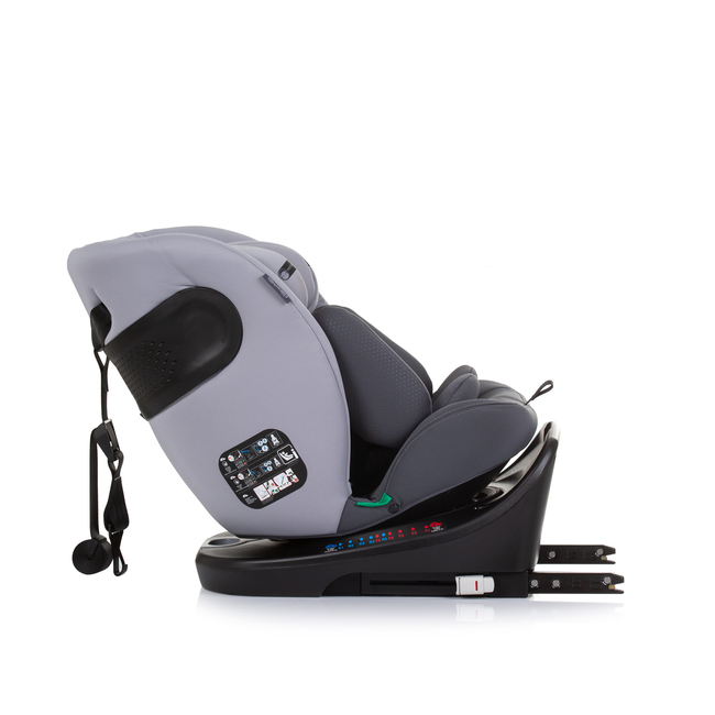 Chipolino Car seat I-SIZE 40-150 cm ISOFIX 360 "MOTION" granite STKMOT02402GN