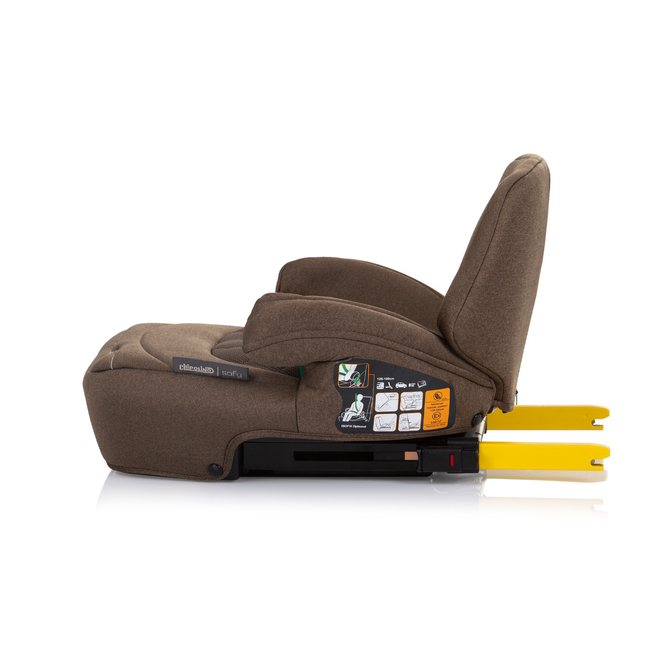 Chipolino Car seat I-SIZE 125-150 cm ISOFIX "SAFY" macadamia SDKSF0243MA