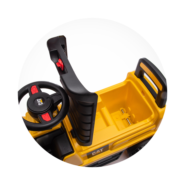 Chipolino Ride on car "CAT LOADER" yellow ROCCAT02401YE