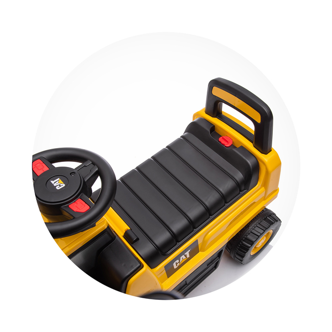 Chipolino Ride on car "CAT LOADER" yellow ROCCAT02401YE