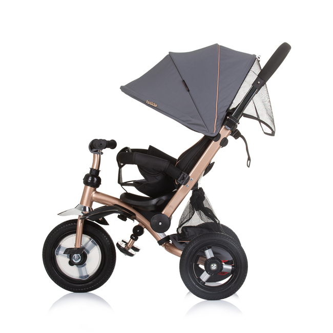 Chipolino Bolide AIR Τρίκυκλο Παιδικό Ποδήλατο Με Ανάκλιση Πλάτης Και Φουσκωτές Ρόδες γρανίτη TRKBLD02402GN