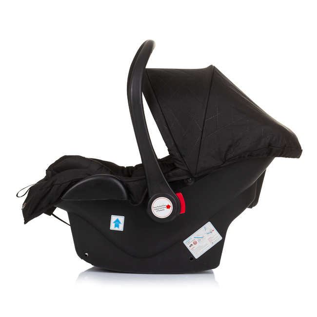 Chipolino Harmony i-Size 40-85 cm Βρεφικό Κάθισμα αυτοκινήτου οψιδιανό STKHR02401OB