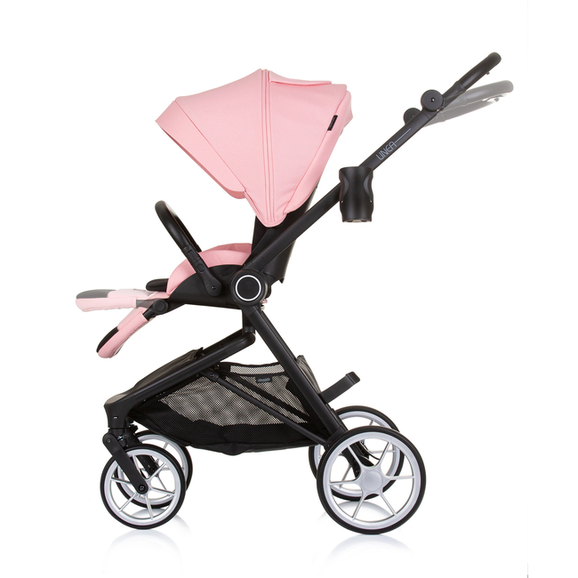Chipolino Linea 3 in 1 Versatile Stroller 0 to 22 kg with accessories flamingo KKLI02404FL