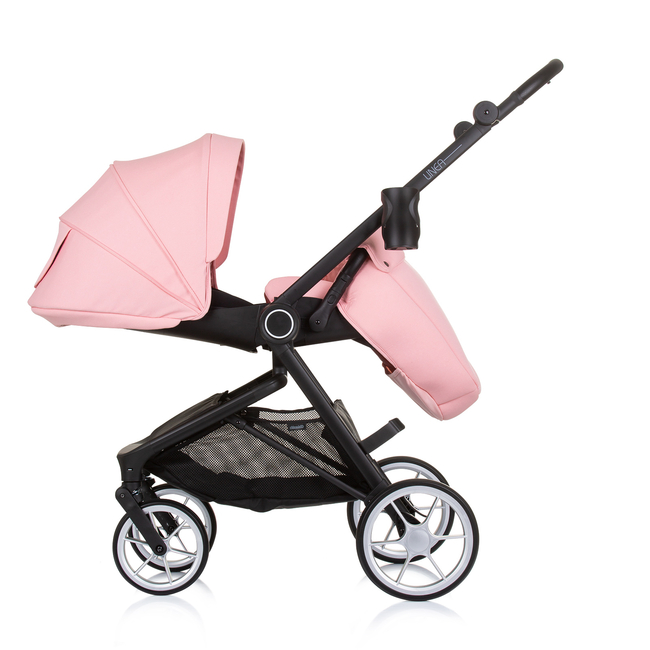 Chipolino Linea 3 in 1 Versatile Stroller 0 to 22 kg with accessories flamingo KKLI02404FL