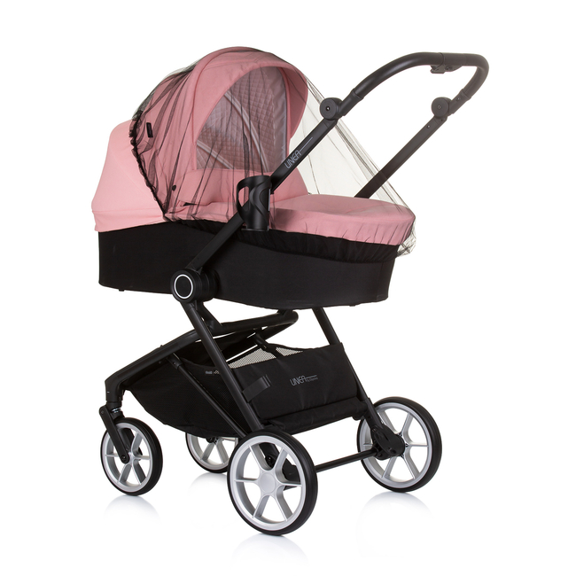 Chipolino Linea 3 in 1 Versatile Stroller 0 to 22 kg with accessories flamingo KKLI02404FL