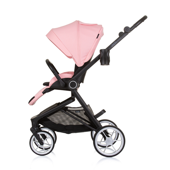 Chipolino Linea 3 in 1 Versatile Stroller 0 to 22 kg with accessories flamingo KKLI02404FL