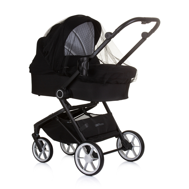 Chipolino Linea 3 in 1 Versatile Stroller 0 to 22 kg with accessories obsidian KKLI02401OB