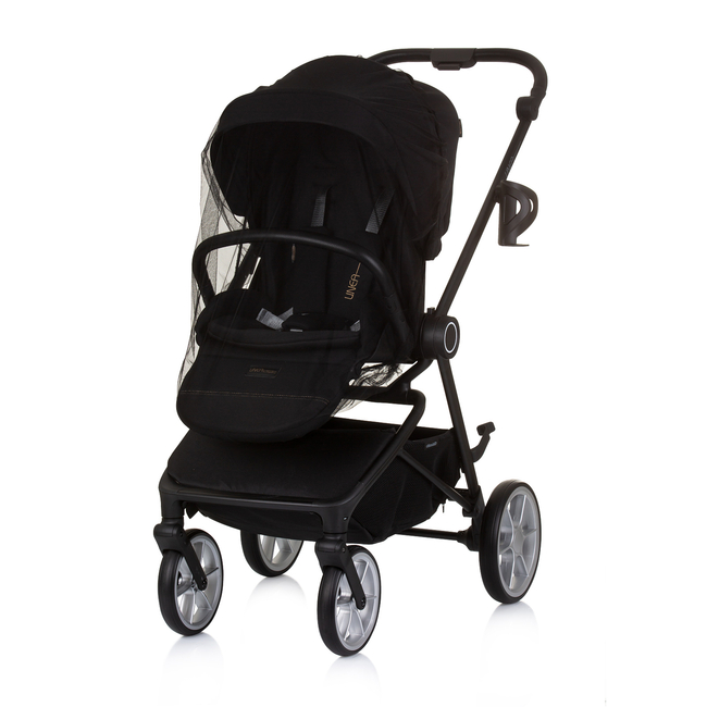 Chipolino Linea 3 in 1 Versatile Stroller 0 to 22 kg with accessories obsidian KKLI02401OB