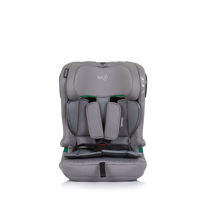 Chipolino Car seat I-SIZE 76-150 cm ISOFIX "LUX X" granite STKLX0242GN