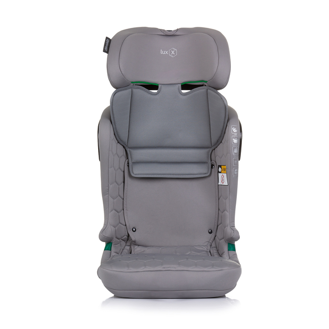 Chipolino Car seat I-SIZE 76-150 cm ISOFIX "LUX X" granite STKLX0242GN