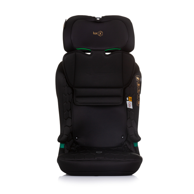 Chipolino Car seat I-SIZE 76-150 cm ISOFIX "LUX X" obsidian STKLX0241OB