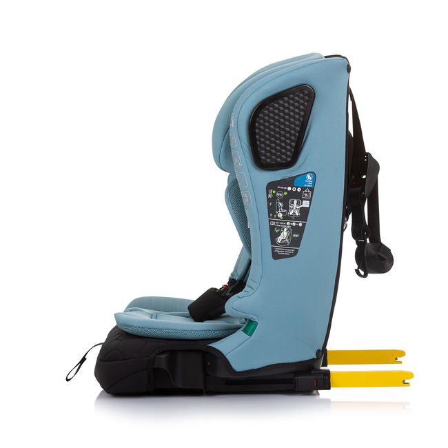 Chipolino Car seat I-SIZE 76-150 cm ISOFIX "LUX X" pastel blue/green STKLX0243PG