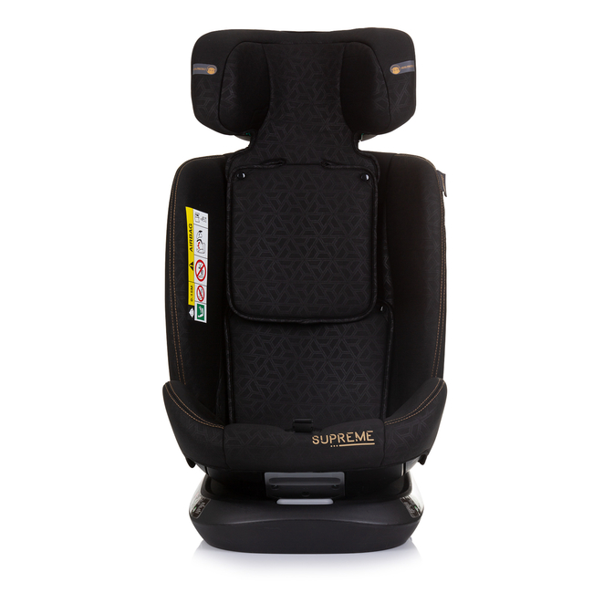 Chipolino Car seat I-SIZE 40-150 cm ISOFIX 360 "SUPREME" obsidian STKSU02401OB