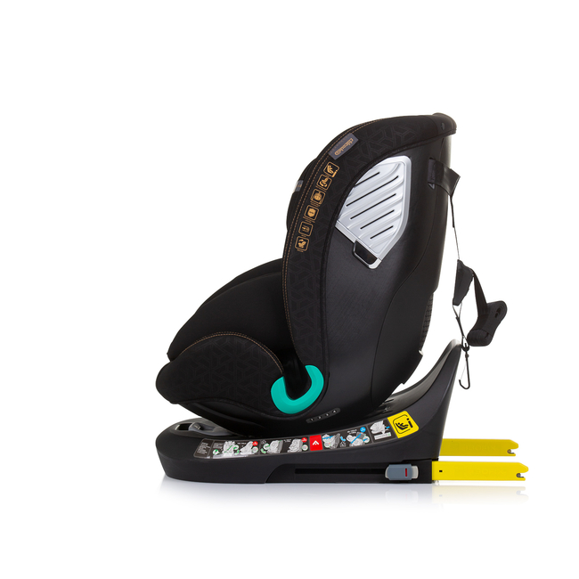 Chipolino Car seat I-SIZE 40-150 cm ISOFIX 360 "SUPREME" obsidian STKSU02401OB
