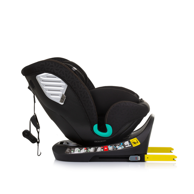 Chipolino Car seat I-SIZE 40-150 cm ISOFIX 360 "SUPREME" obsidian STKSU02401OB
