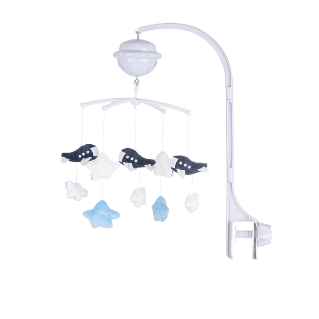 Chipolino Musical mobile for bed with projector "Planes" MILD02304PLA