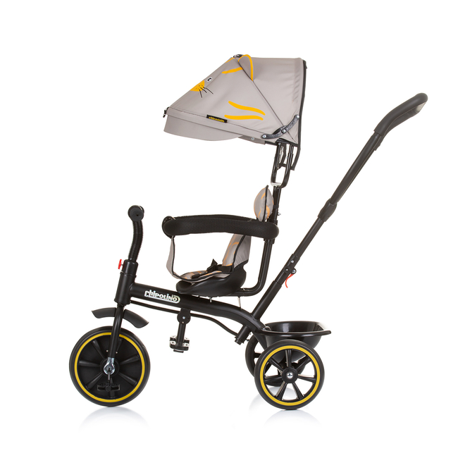 Chipolino Tricycle with canopy "Pulse" tiger TRKPL0245TI