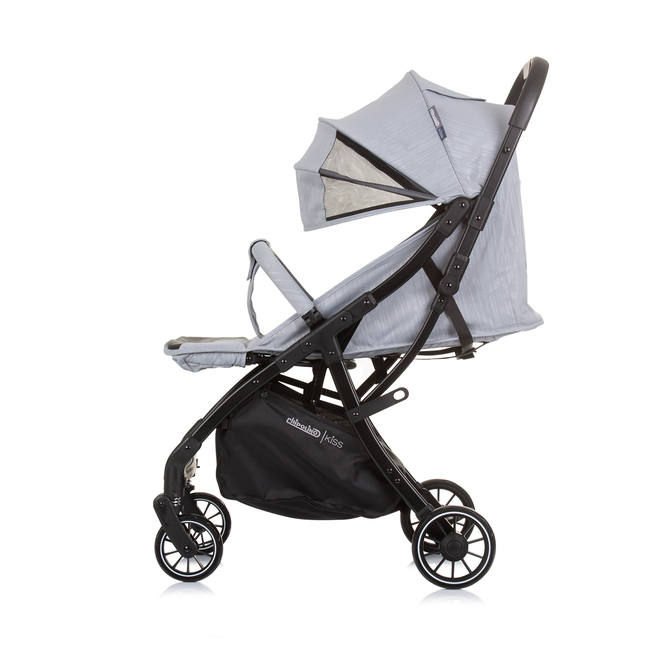 Chipolino Baby stroller with autofolding "KISS" ash grey LKKS02402AS