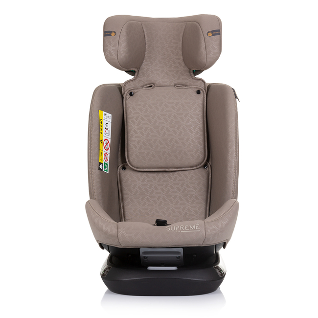 Chipolino Supreme I-SIZE 40-150 cm ISOFIX 360 Περιστρεφόμενο Κάθισμα αυτοκινήτου macadamia STKSU02403MA  - ΔΩΡΟ Προστασία Καθίσματος
