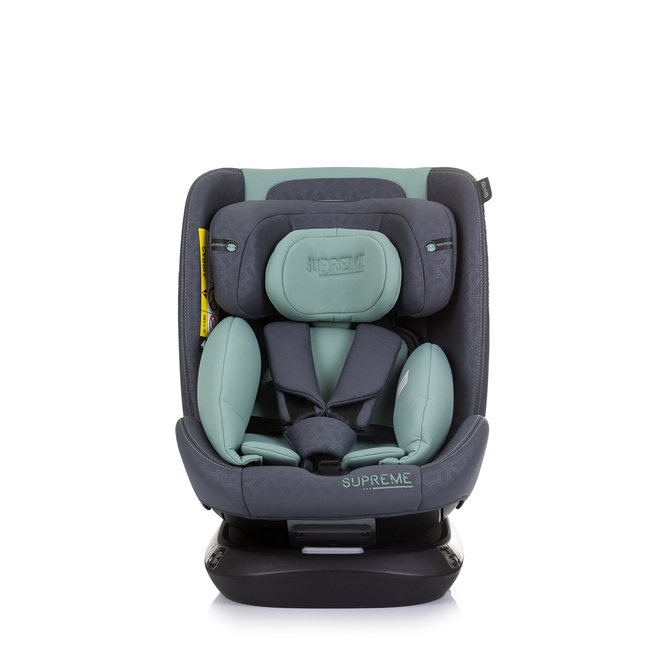 Chipolino Car seat I-SIZE 40-150 cm ISOFIX 360 "SUPREME" pastel green STKSU02404PG
