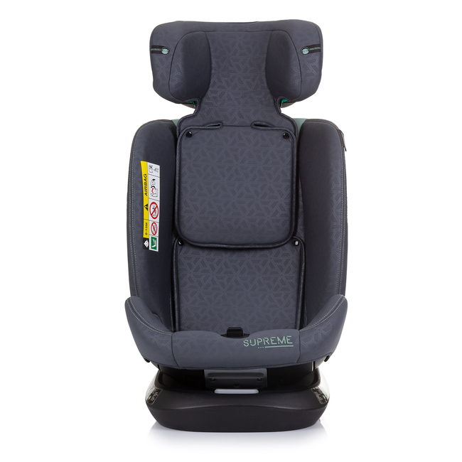 Chipolino Car seat I-SIZE 40-150 cm ISOFIX 360 "SUPREME" pastel green STKSU02404PG