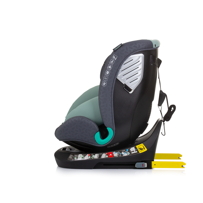 Chipolino Car seat I-SIZE 40-150 cm ISOFIX 360 "SUPREME" pastel green STKSU02404PG