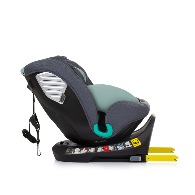 Chipolino Car seat I-SIZE 40-150 cm ISOFIX 360 "SUPREME" pastel green STKSU02404PG