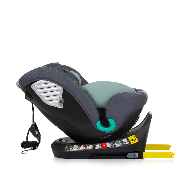 Chipolino Car seat I-SIZE 40-150 cm ISOFIX 360 "SUPREME" pastel green STKSU02404PG