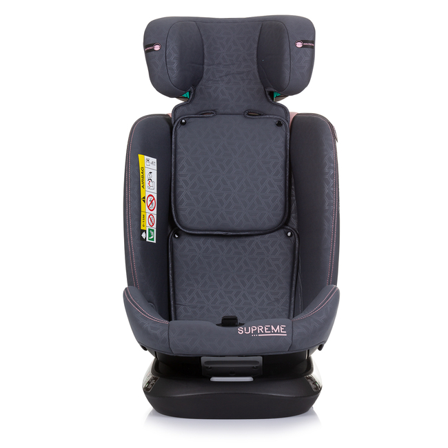 Chipolino Car seat I-SIZE 40-150 cm ISOFIX 360 "SUPREME" flamingo STKSU02405FL
