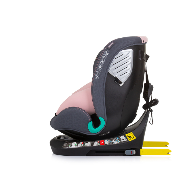 Chipolino Car seat I-SIZE 40-150 cm ISOFIX 360 "SUPREME" flamingo STKSU02405FL