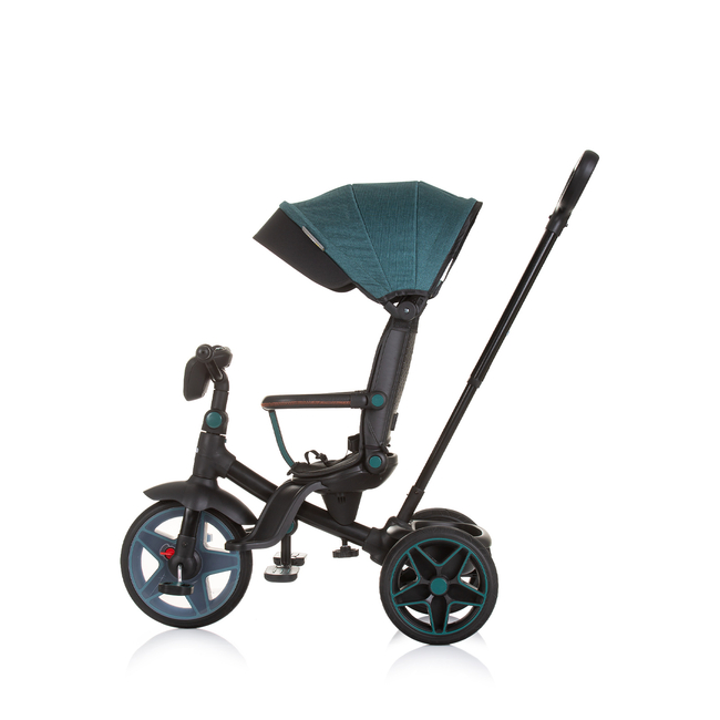 Chipolino Tricycle with canopy "Derby" teal TRKDR02403TL