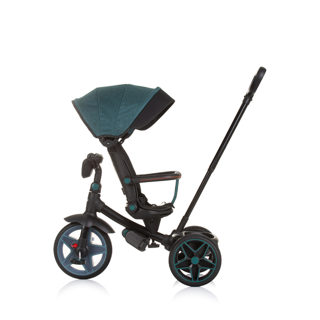 Chipolino Tricycle with canopy "Derby" teal TRKDR02403TL