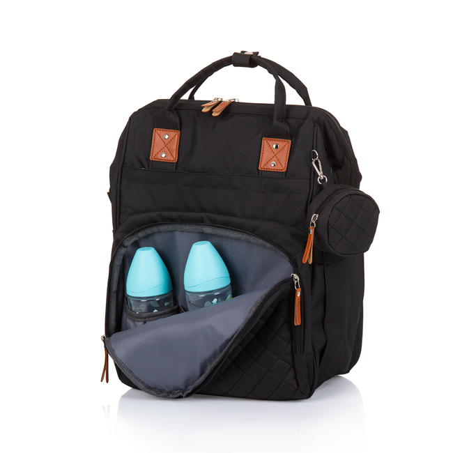 Chipolino Backpack/ Diaper bag for stroller obsidian CHRAB0241OB