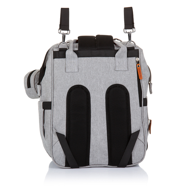 Chipolino Backpack/ Diaper bag for stroller ash grey CHRAB0243AS