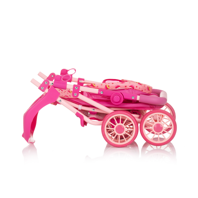 Chipolino Doll stroller "Dolly" cupcakes KZKDL02402CC