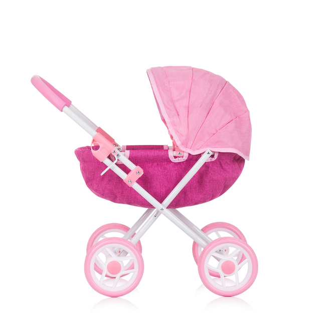 Doll stroller "Daisy" pink linen KZKDZ02402PP