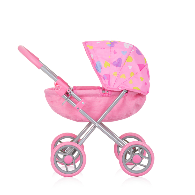Chipolino Daisy καροτσάκι κούκλας καρδιές KZKDZ02403HE