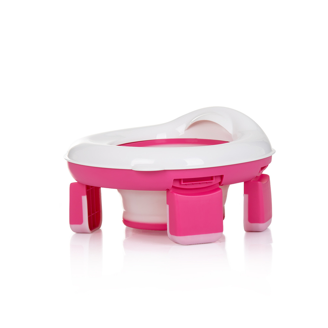 Chipolino Baby foldable travel potty Viaggio pink GTPVI0243PI