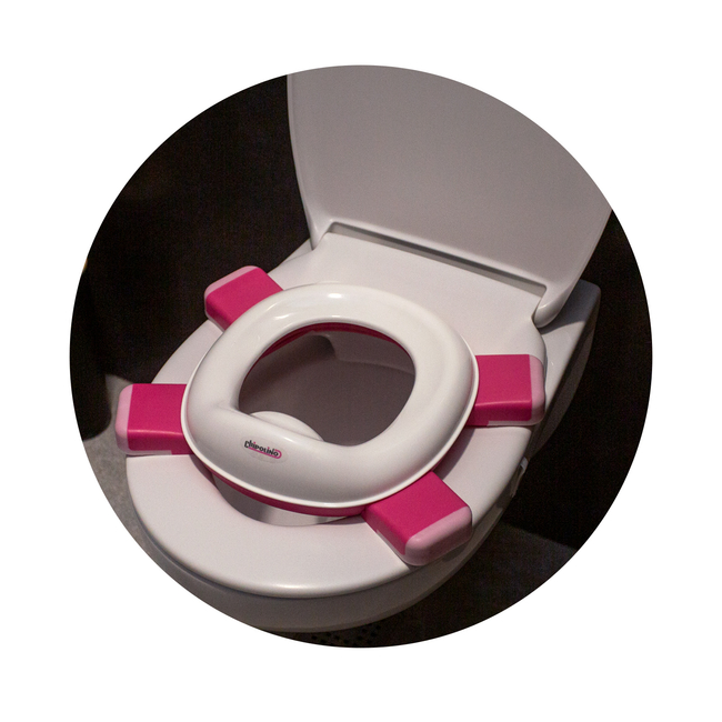 Chipolino Baby foldable travel potty Viaggio pink GTPVI0243PI