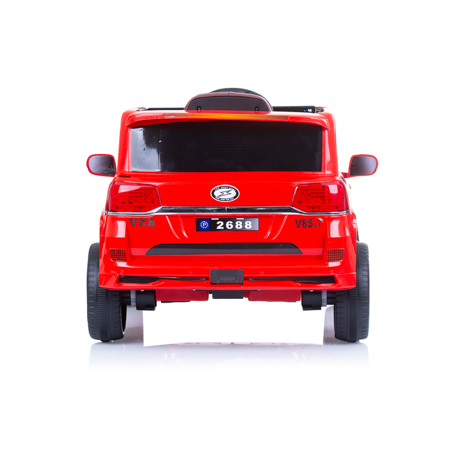 Chipolino SUV POLICE PATROL με μπαταρία, δερμάτινο κάθισμα, κόκκινο ELJPPL0233R