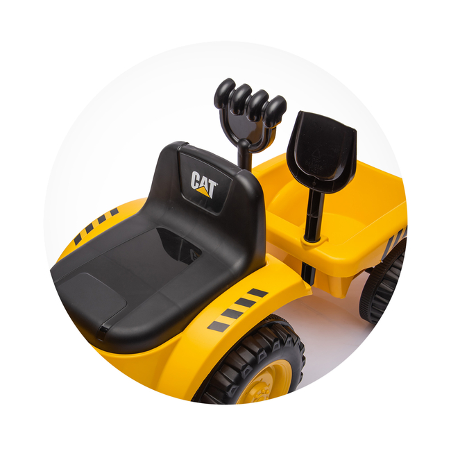 Chipolino "CAT TRACTOR" Στράτα Ποδοκίνητο οχημα κίτρινο ROCCAT02402TR
