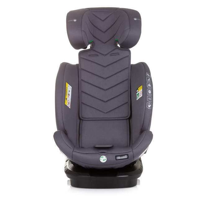 Chipolino Car seat I-SIZE 40-150 cm ISOFIX 360 "VOLARE" granite STKVLR02402GN