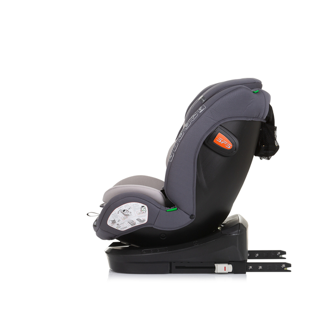 Chipolino Car seat I-SIZE 40-150 cm ISOFIX 360 "VOLARE" granite STKVLR02402GN