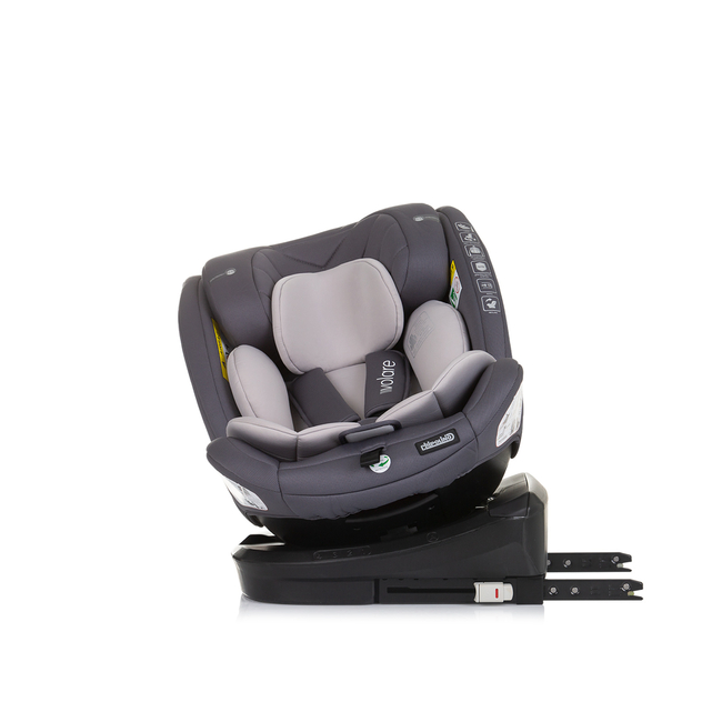 Chipolino Car seat I-SIZE 40-150 cm ISOFIX 360 "VOLARE" granite STKVLR02402GN