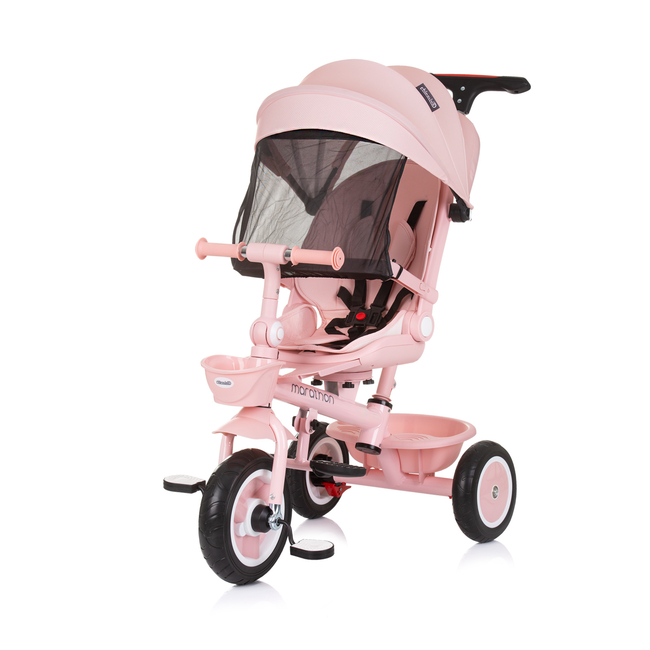 Chipolino Tricycle with canopy "Marathon" flamingo TRKMRT02407FL